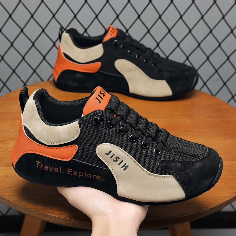 Men'S Shoes Basketball - Tênis Casuais Masculinos com Cadarço para