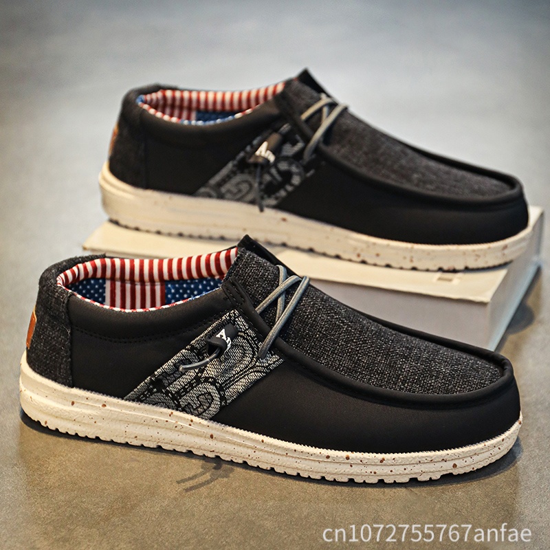 Men Shoes Sale - Promoção Quente: Mocassins Masculinos Azuis/Preto, Confortáveis