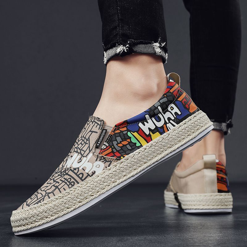 Men Shoes Clearance - Tênis de slip-on masculino, sapatos casuais,