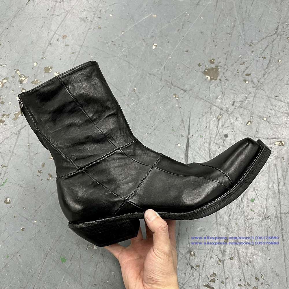 Botas masculinas de couro pret - Chelsea Boots Suede avaliação e preço