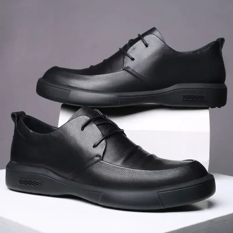 Sapato casual de couro masculi - Men Shoes Clearance avaliação e preço