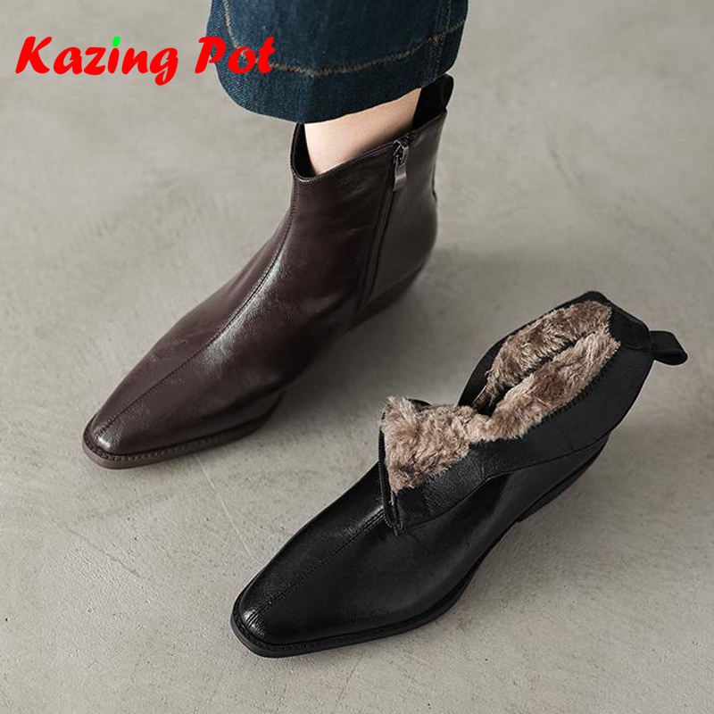Botas de Neve Modernas Krazing - Chelsea Boots Suede avaliação e preço