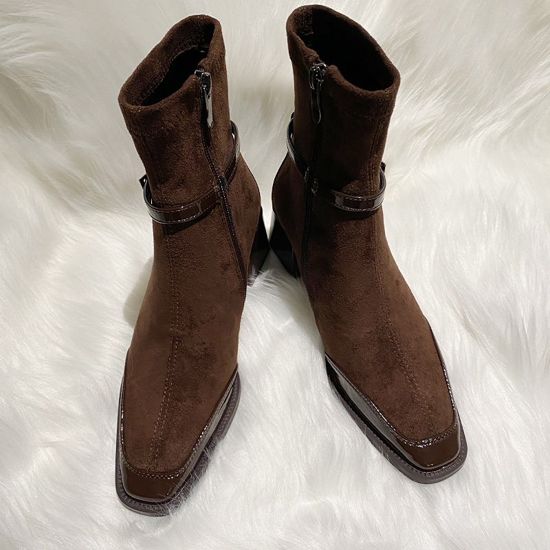Botas Chelsea Casuais Feminina - Chelsea Boots Suede avaliação e preço