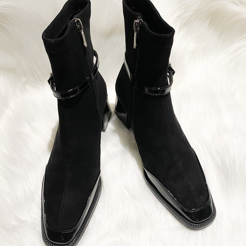 Botas Chelsea Casuais Feminina - Chelsea Boots Suede avaliação e preço
