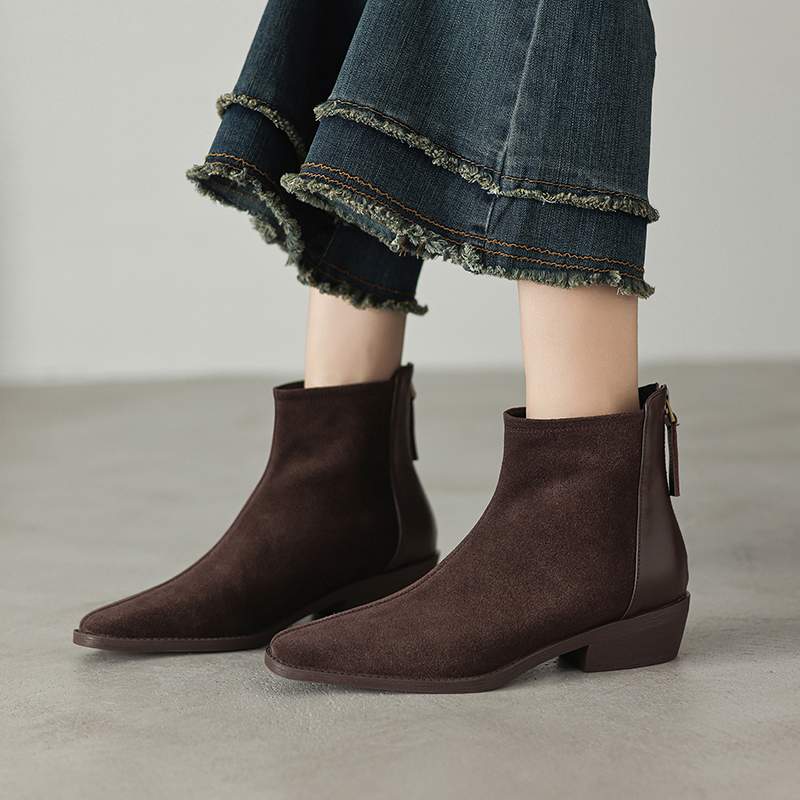 Botas de Motocicleta Modernas  - Chelsea Boots Suede avaliação e preço