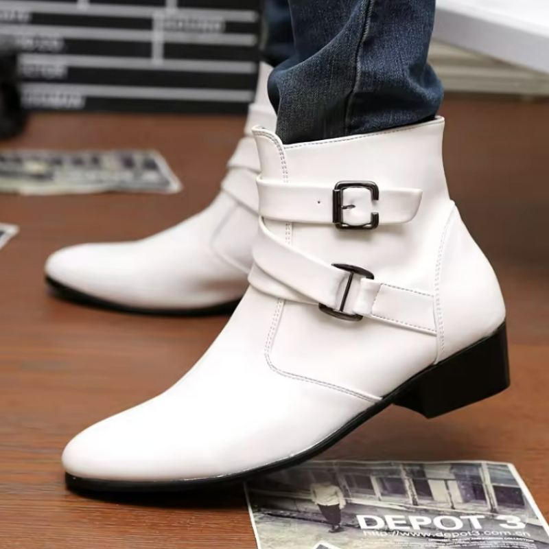 Botas masculinas de luxo de co - Chelsea Boots Suede avaliação e preço