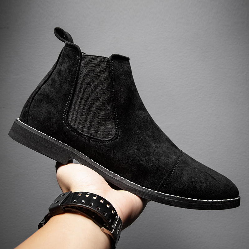 Botas Chelsea masculinas de co - Chelsea Boots Suede avaliação e preço